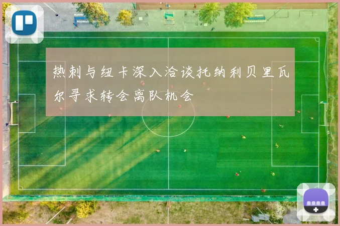 热刺与纽卡深入洽谈托纳利贝里瓦尔寻求转会离队机会